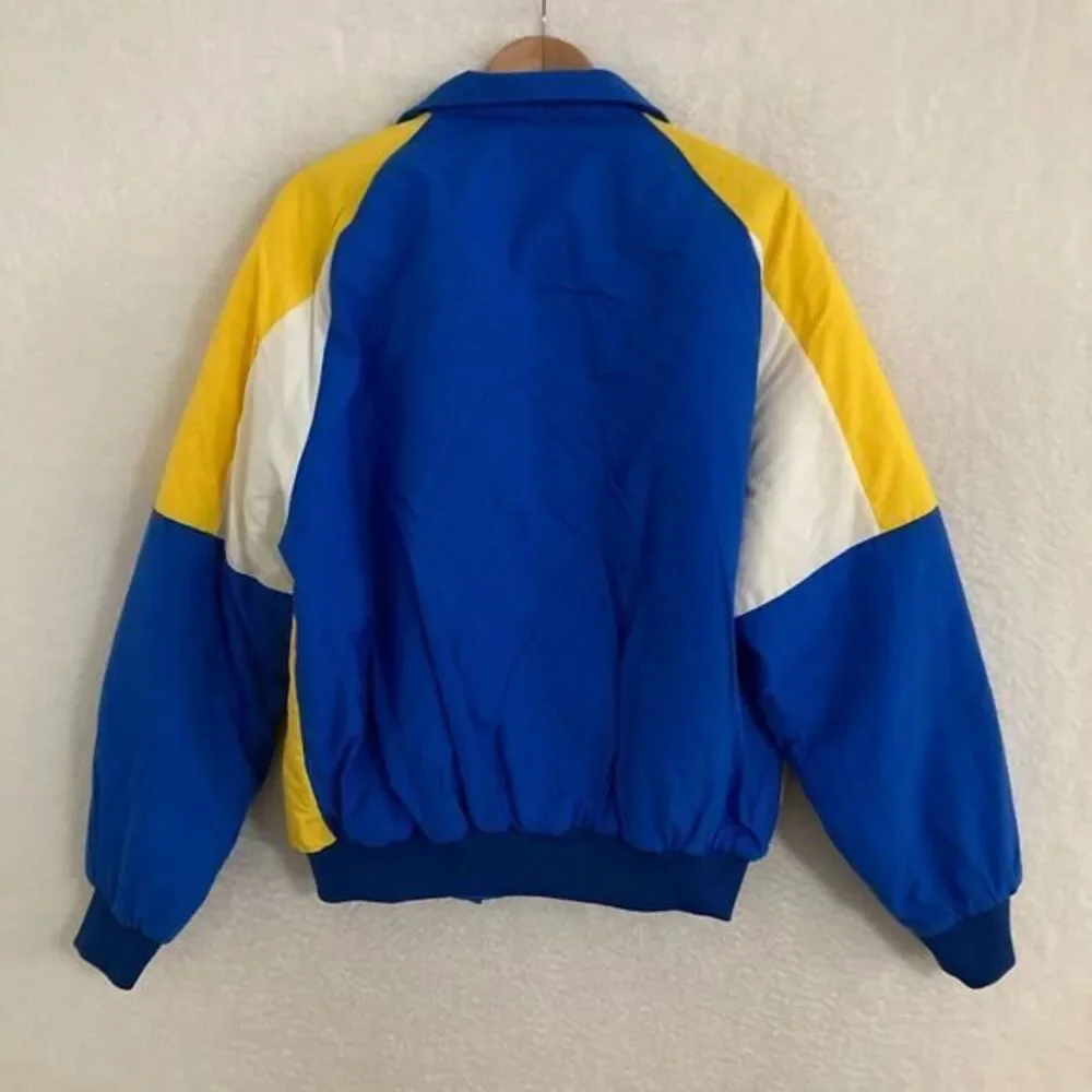 Vtg Daytona Beach Race Week‎ 2000 Bomber Jacket Mens L Nascar Puffer USA Made